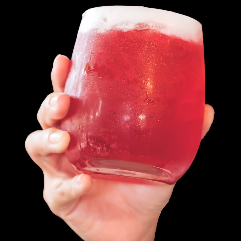 Focus Plus wild berry im Glas von headstart